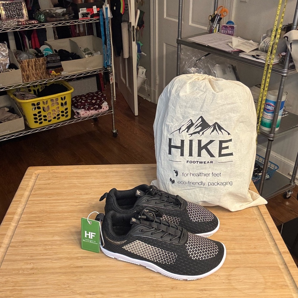HIKE Footwear HF Women's Black Athletic Sneakers - Picture 2 of 3